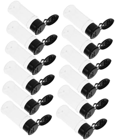 12-Piece Salt Pepper Shakers Set for Storage