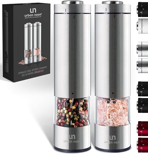 ultimate Salt Pepper grinder electric set
