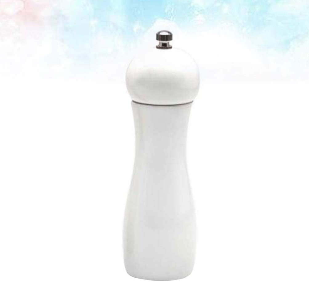Hemoton Manual Pepper Salt Shaker White Salt Pepper Tool