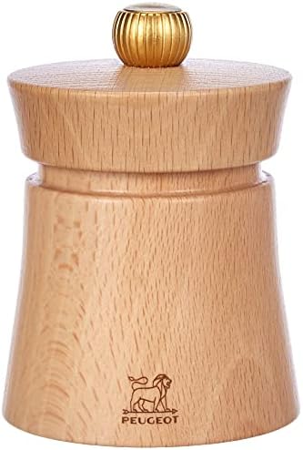 Peugeot Baya Salt Mill 3-inch Natural - Perfect for Daily Use