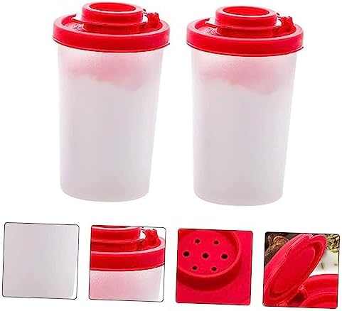 2Pcs Portable Outdoor Pepper Storage Bottles