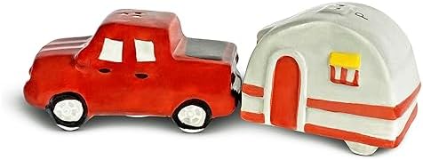 Rivers Edge Salt and Pepper Shaker Set Unique Kitchen Accent Perfect Gift
