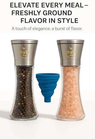 Sky35 Salt Pepper Grinder Set