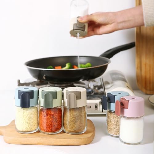 Precise 4-Color Mini Salt Pepper Shakers