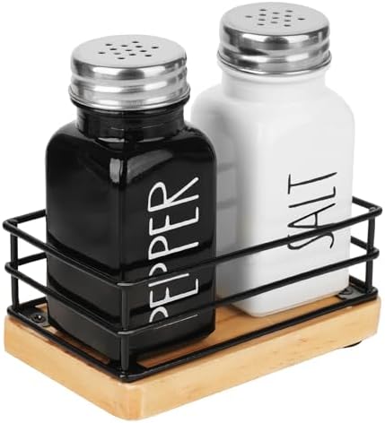 Stylish Salt Pepper Shakers Set Household Name