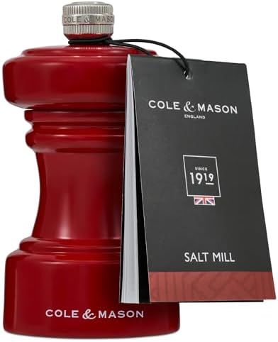 Cole Mason Table Salt Grinder Mill - Ceramic Mechanism