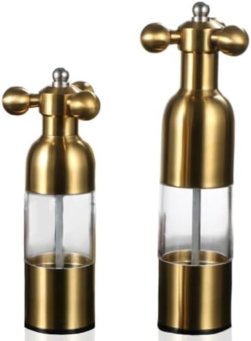 Adjustable Salt Pepper Grinders Elegant Practical for Home Chefs