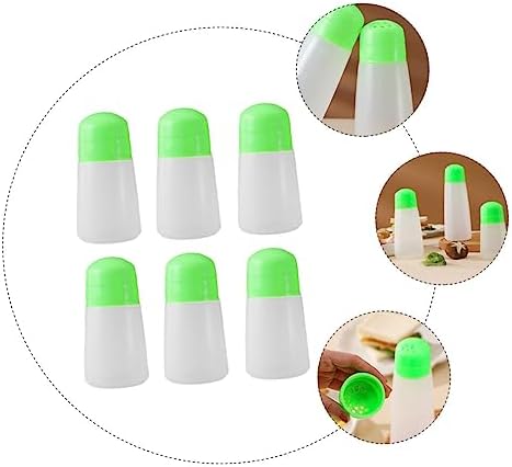BIUDECO Spice Shaker Set of 6 Salt Pepper Jars