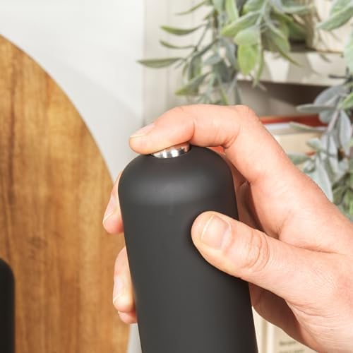 Bland-Son Electric Salt Pepper Grinder Set with 66g Salt 30g Pepper