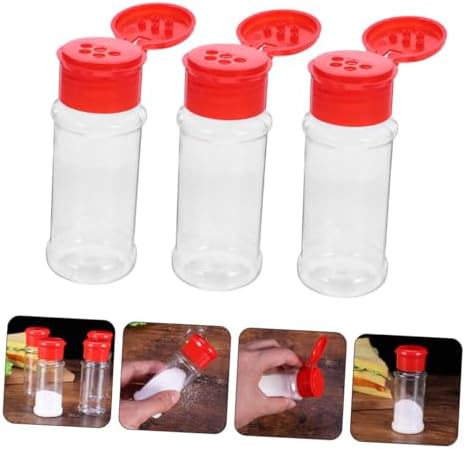 MAGICLULU 3-Set Salt Pepper Shakers Spice Bottle