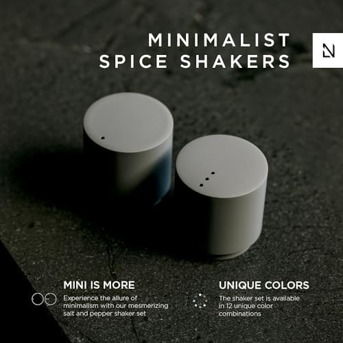 LARS NYSM Mini Salt and Pepper Shakers Set