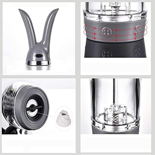 Premium Salt and Pepper Mill Set for Easy Grading Refill