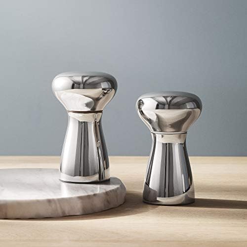 Georg Jensen Alfredo Salt Pepper Shaker Set Medium