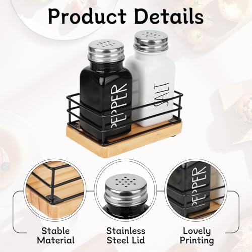 Stylish Salt Pepper Shakers Set Household Name