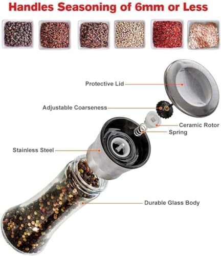 Sky35 Salt Pepper Grinder Set