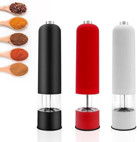 Easy Salt Pepper Grinder with LED Light