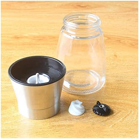 Refillable Pepper Mill Set with Salt Peppercorn Grinders