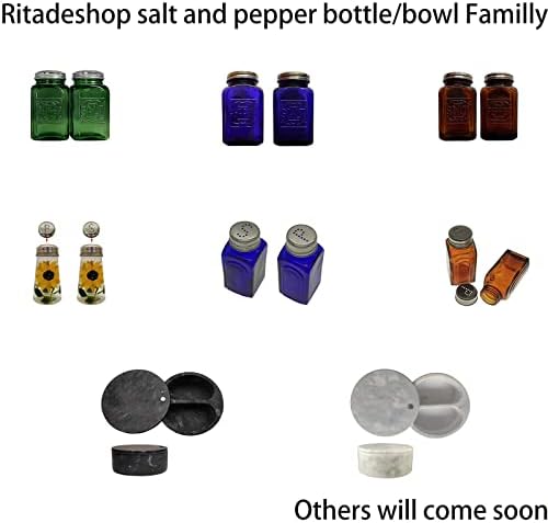 Hand Painted Salt Pepper Shakers