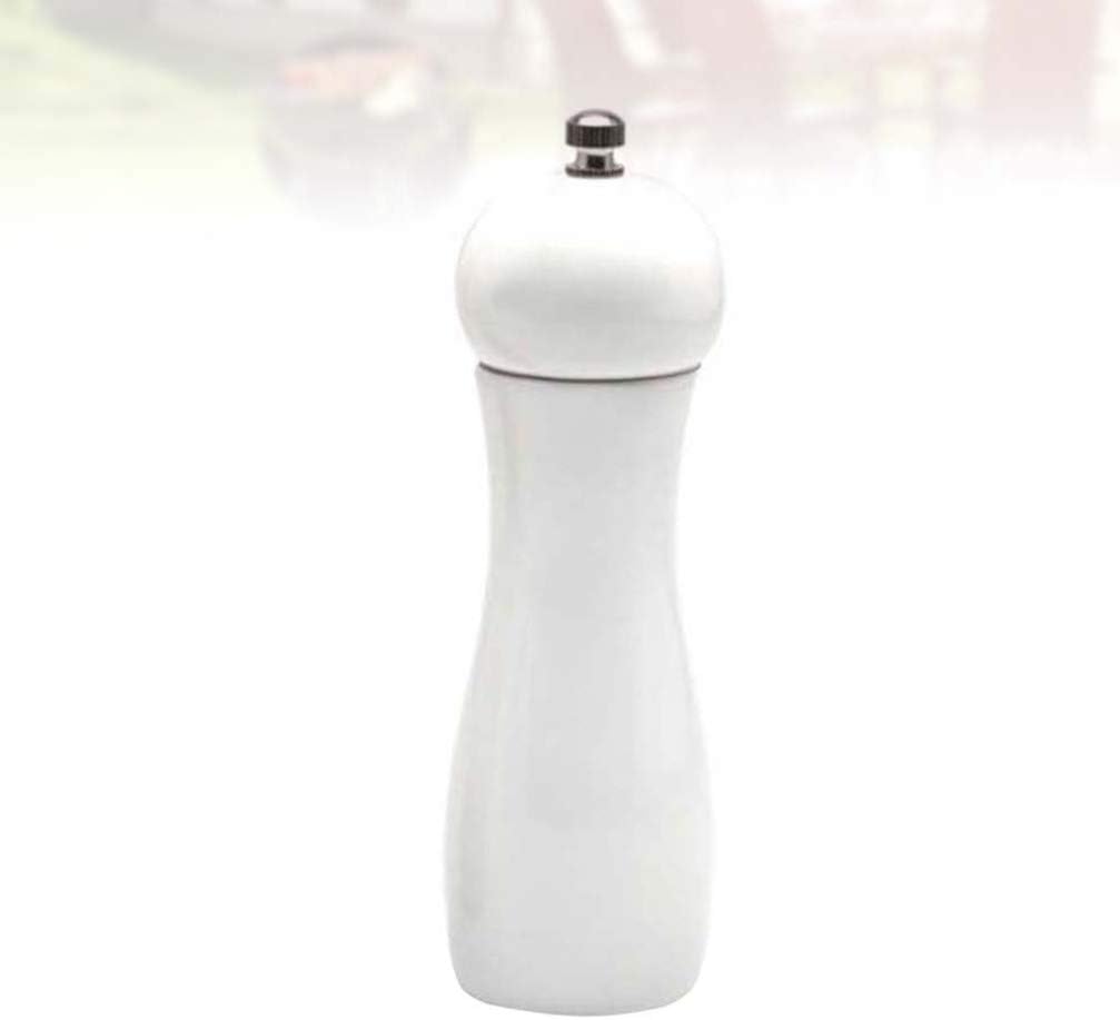 Hemoton Manual Pepper Salt Shaker White Salt Pepper Tool