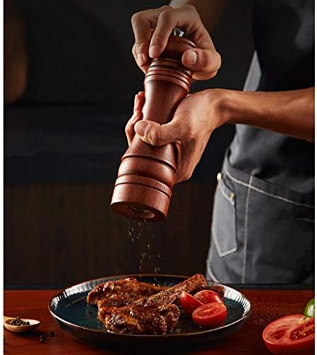 BKWJ Manual Pepper Grinder Solid-Wood with Ceramic 6-inch