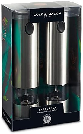 Cole Mason H300448 Salt Pepper Mill Set