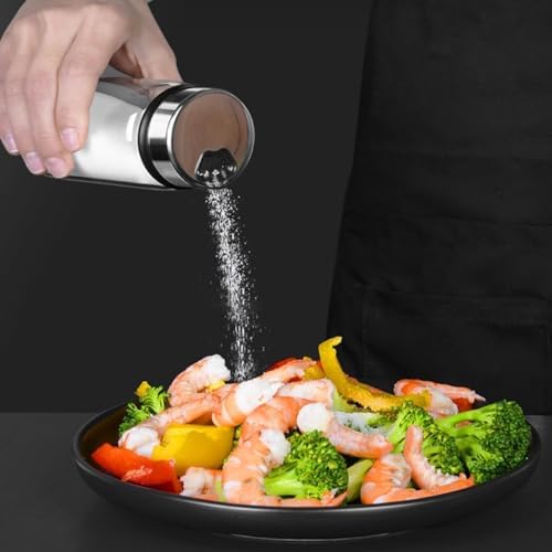 High-Quality Salt Pepper Shakers with Adjustables for Home Kitchen