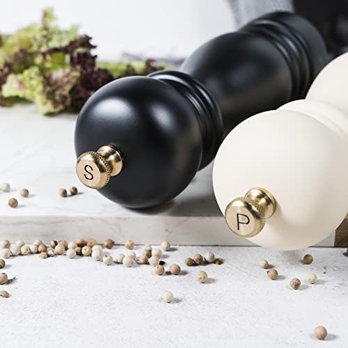 Retro Salt and Pepper Mill Set Luxury Design for Home Use