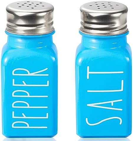 Sky Blue Salt And Pepper Shakers Set By VICUKIE
