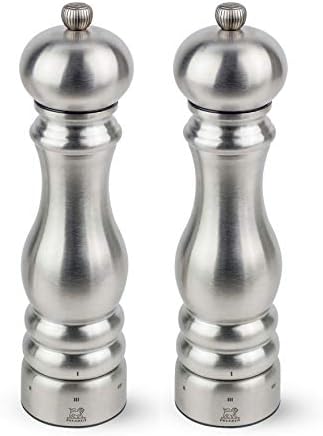 Peugeot Pepper Salt Mill Set 9 Stainless steel