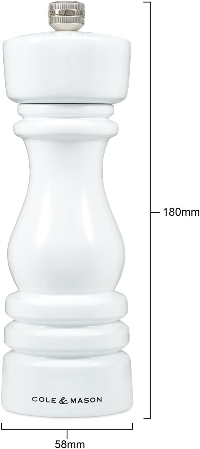 Cole Mason London Spice Mill - 7 White Gloss