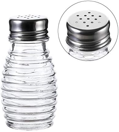 Stainless Steel Salt and Pepper Shakers Set