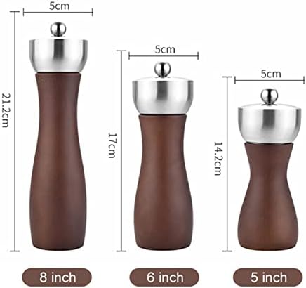 Manual Pepper Salt Grinder Set