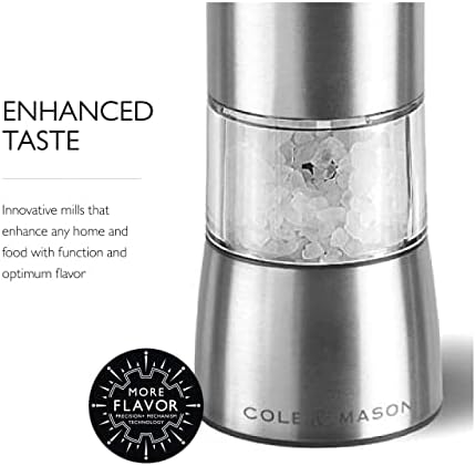 Cole Mason Hampstead Electric Salt Mill Set