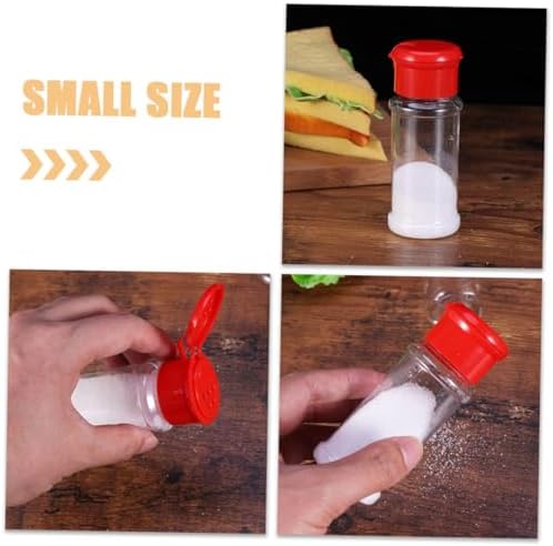 Salt and Pepper Shaker Set with Multipurpose Storage