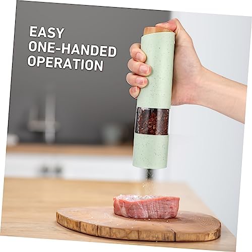 Zerodeko Electric Salt Pepper grinder set