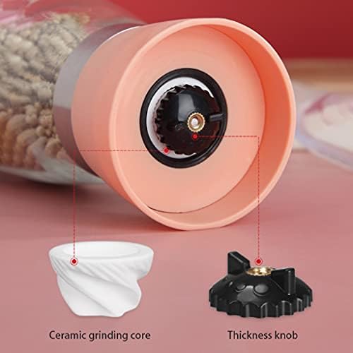 Refillable Pepper Mill Salt And Pepper Grinder Pink