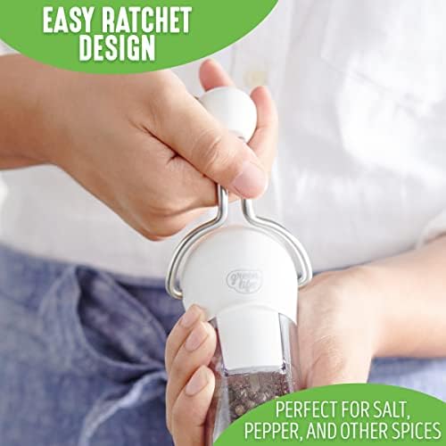 GreenLife Ratchet Mill Salt Pepper Grinder Effortless and Customizable