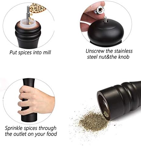 Adjustable Pepper Mill BlackOrdinal