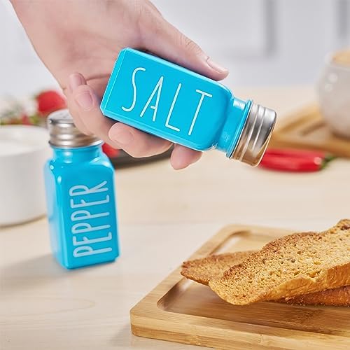 Sky Blue Salt And Pepper Shakers Set By VICUKIE
