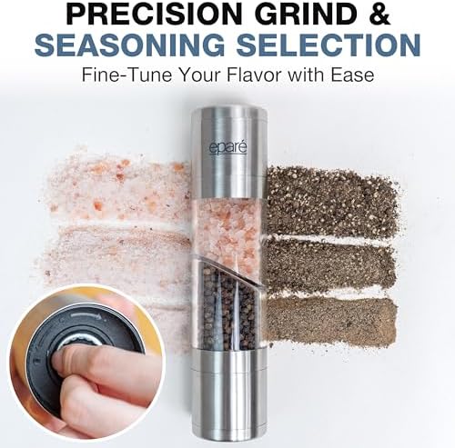 Epar 2-in-1 Salt Pepper Manual Mill Combo