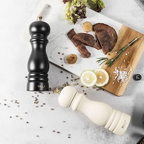 Retro Salt and Pepper Mill Set Luxury Design for Home Use