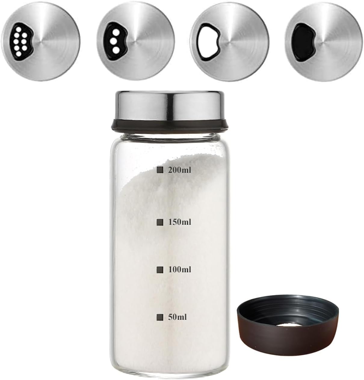 High-Quality Salt Pepper Shakers with Adjustables for Home Kitchen