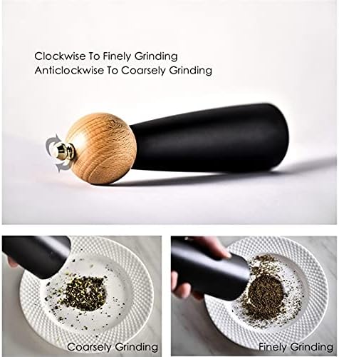 Ultra-Fortastic Wooden Pepper Mill Shakers