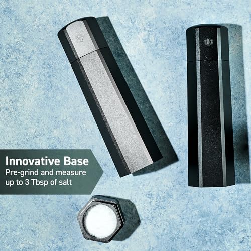 HexClad Salt Mill Grinder Fast Durable Precision Grnd