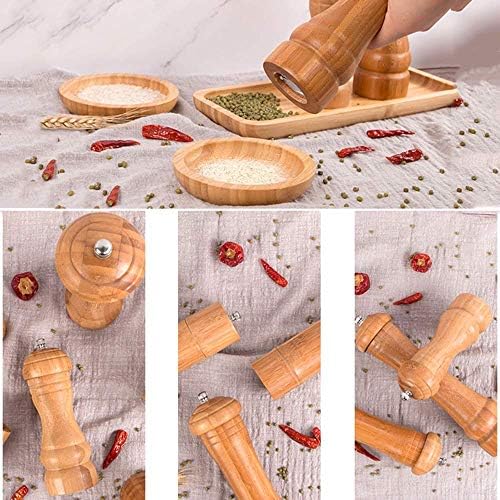Adjustable Ceramic Pepper Mill Set Durable Design