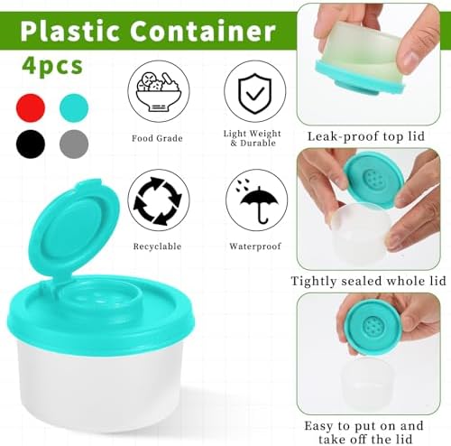 Perfect for On-the-Go Salt Pepper Shakers