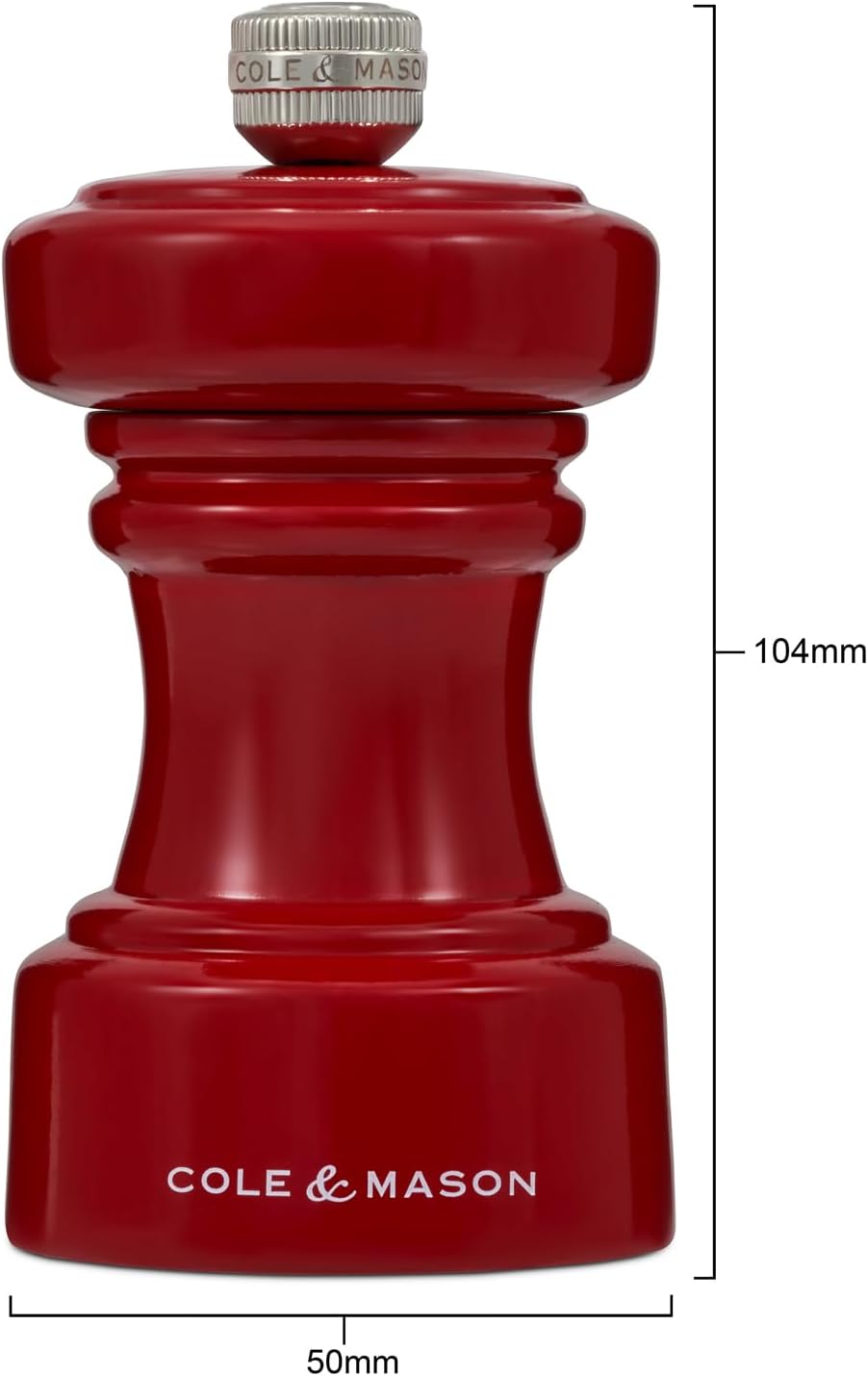 Cole Mason Table Salt Grinder Mill - Ceramic Mechanism