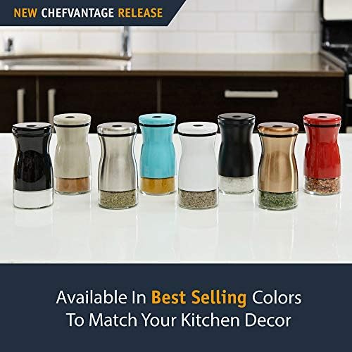 Adjustable Salt Pepper Shakers Set