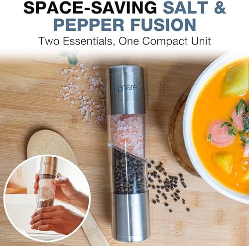 Epar 2-in-1 Salt Pepper Manual Mill Combo