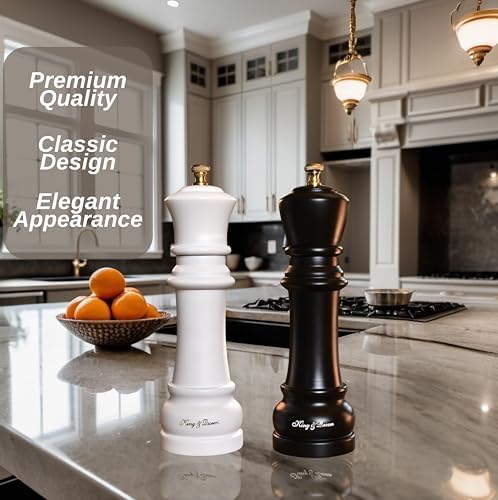 Elegant Salt and Pepper Grinder Set - Perfect for Home and Kitchen